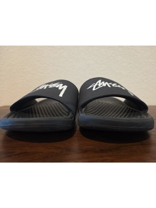 Nike Stussy x Benassi Off Noir Men\'s Slide Sandals Black US 9 main image 8